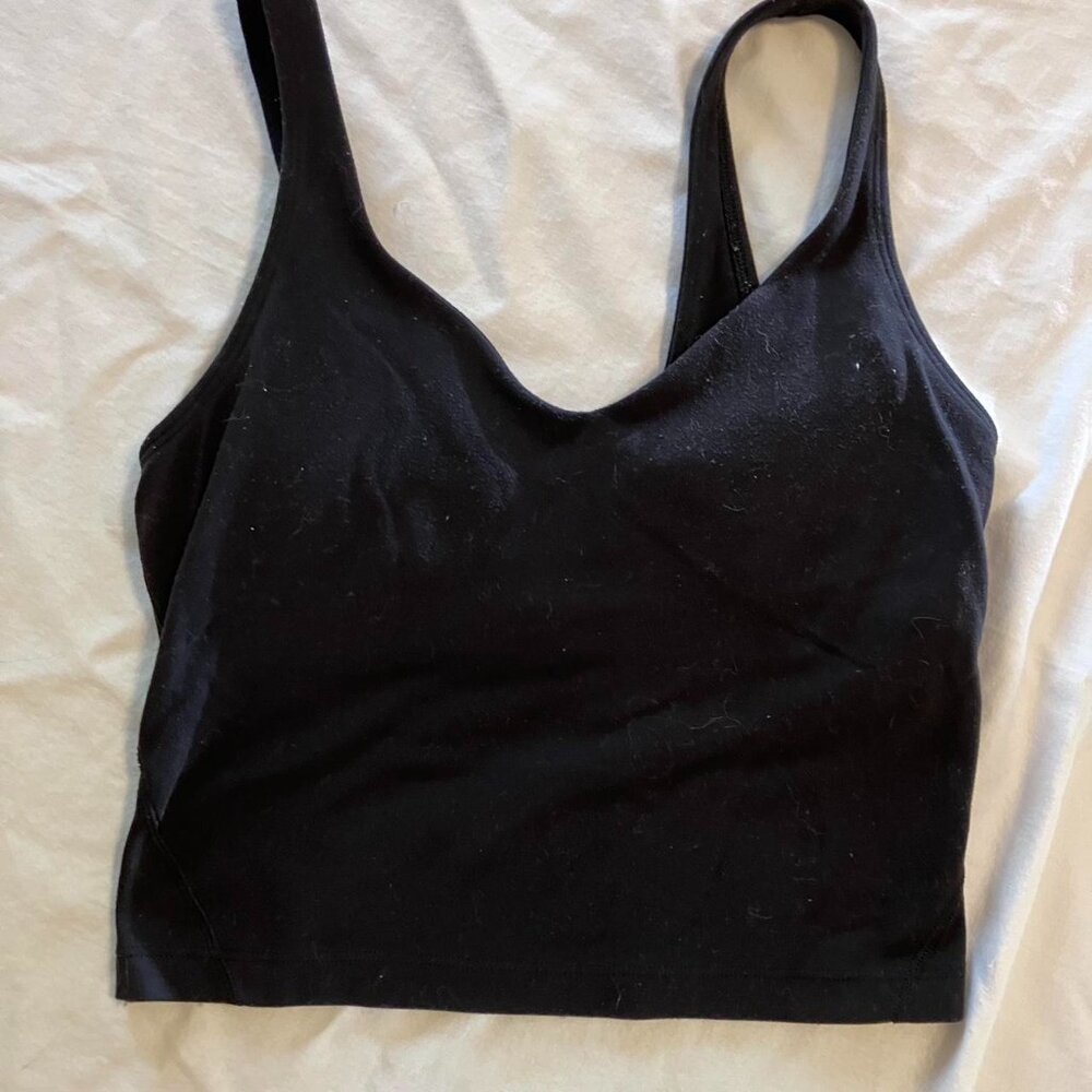 Lululemon Size 0 black Align tank top